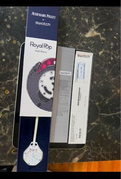 Audemars Piguet x Swatch Royal Pop Huit Blanc