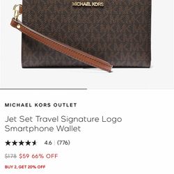 Michael Kors Smartphone Wallet