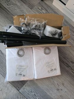 Curtain and Curtain Rod