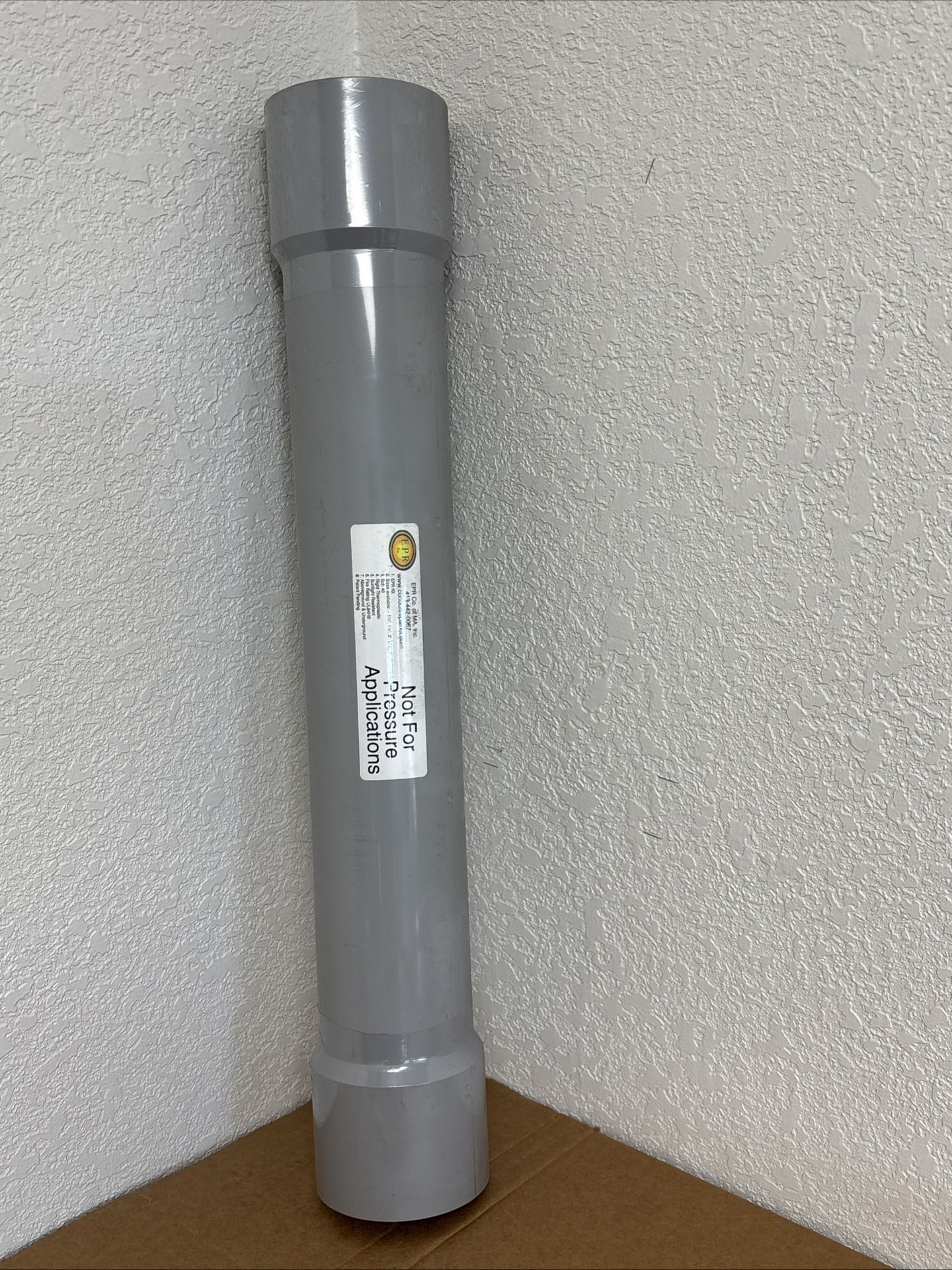 EPR45, 3 in PVC Conduit Repair EPR Kit Gray, carton sale, 9 items, 3" X 24"