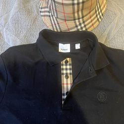 Burberry Hat And shirt 