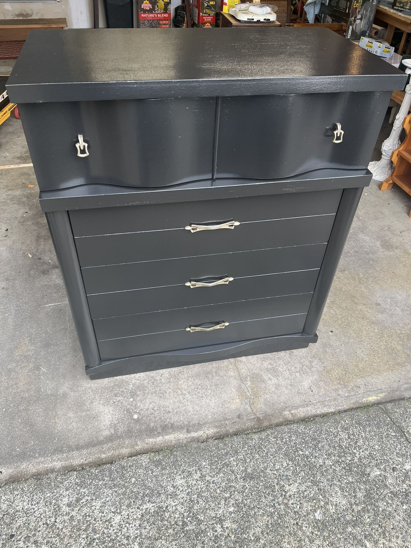 Vintage Repainted “WARD Fort Smith” 4 Drawer Dresser