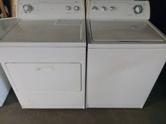 Whirlpool stacked washer and gas dryer they both work great