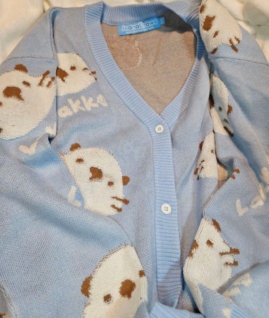 Lolita lakko otter cardigan