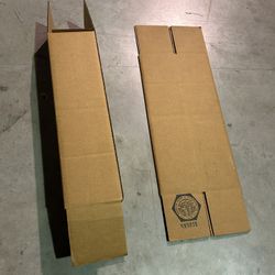 New Cardboard Box 5x5x19