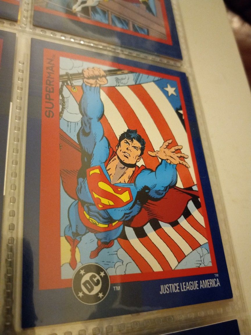 1993 DC Comic Card. Superman