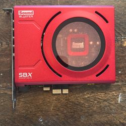Soundblaster SBX Pro studio Sound Card