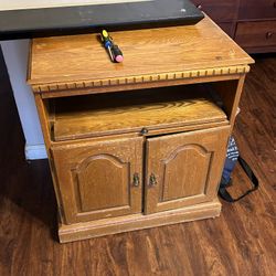 Wood Cabinet 