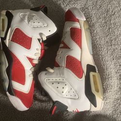 Jordan 6s Carmine