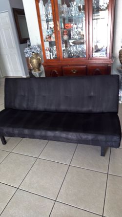 Black futon