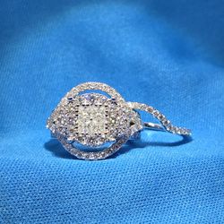 Moissanite 2.59 ctw Emerald Ring 