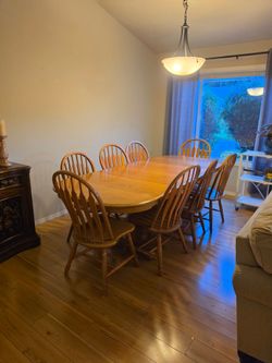 Table and chairs