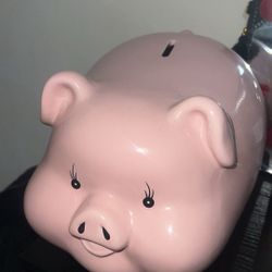 Pink Piggy Bank 