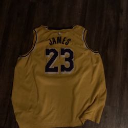 LeBron Jame Laker Jersey 