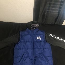 Nike Jordan Big Boys Jump man Classic Full-zip Up Hoodie 