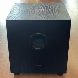 Pioneer 100W Powered Subwoofer 
