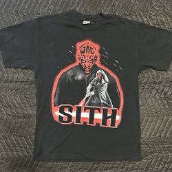Vintage 90s SITH STAR WARS Men’s Size Large Black T-Shirt