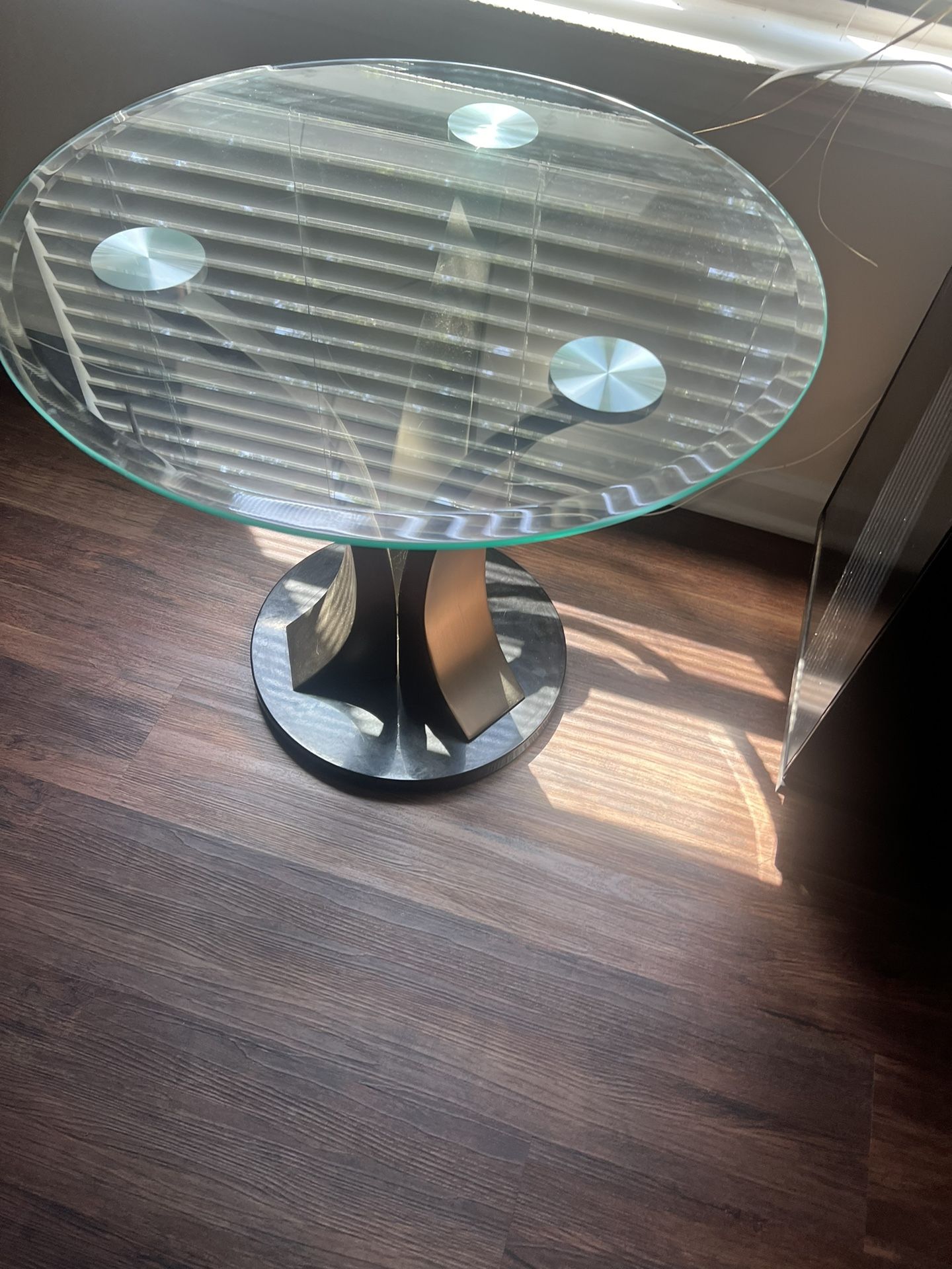 Glass Tables (2 End Tables 1 Coffee Table)