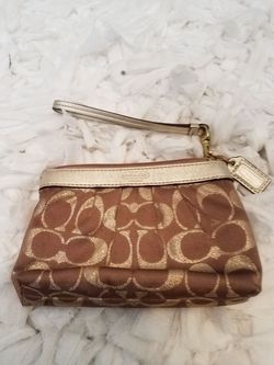 Coach wristlet