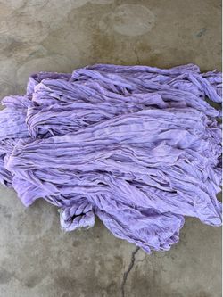 Lavender table runners