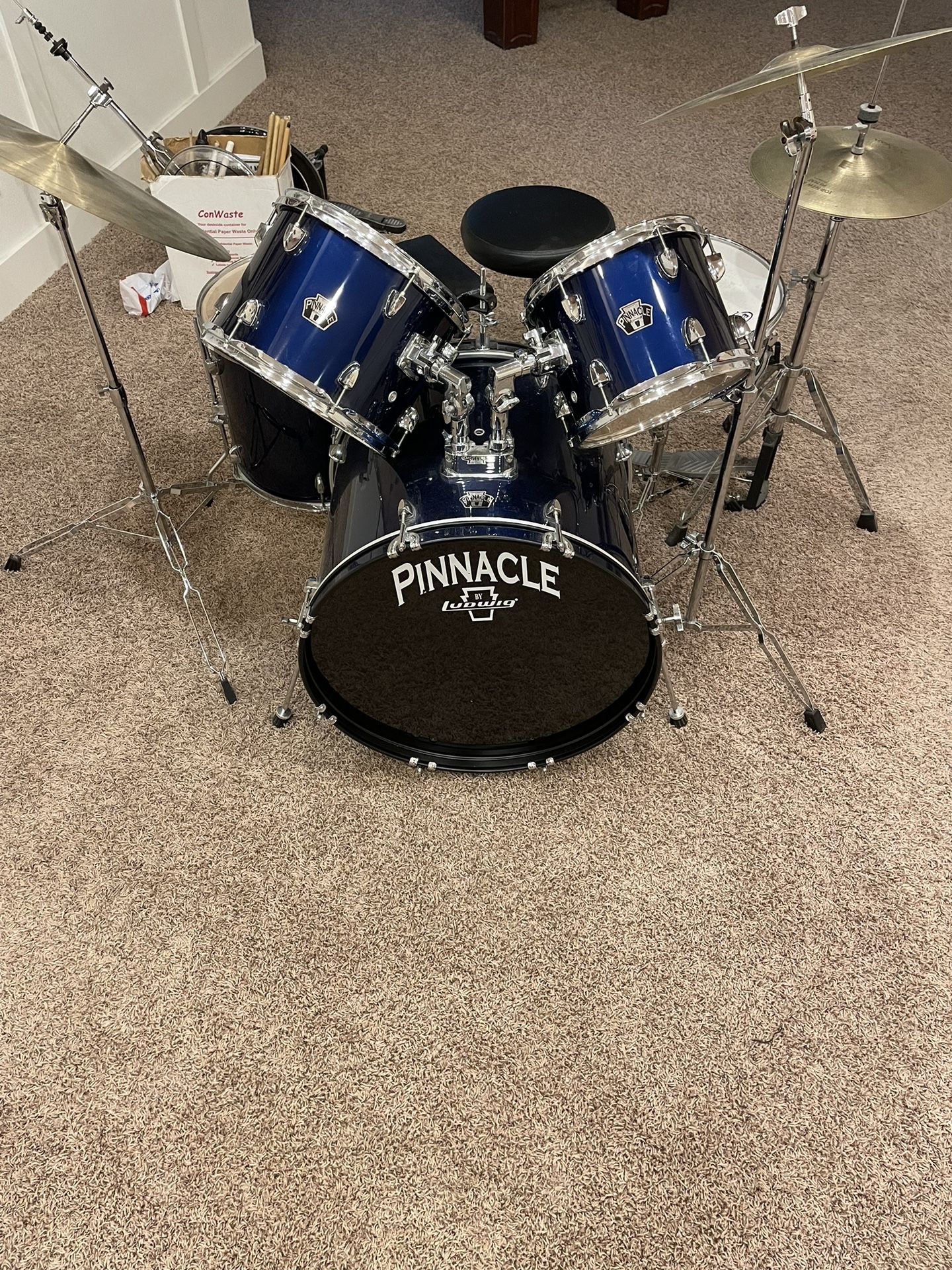 Pinnacle Drum set