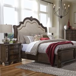 Alexandria Bed Frame And Nigh Stands