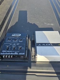 JL Audio Amplifier & Boss BG100 Bass Generator