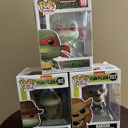 Funko Pop! Teenage Mutant Ninja Turtles (See Description For Prices)