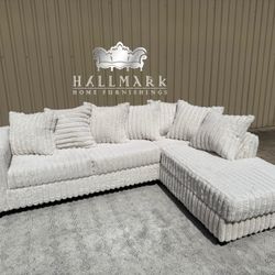 (6 Colors) NEW Fluffy Sectional Couches