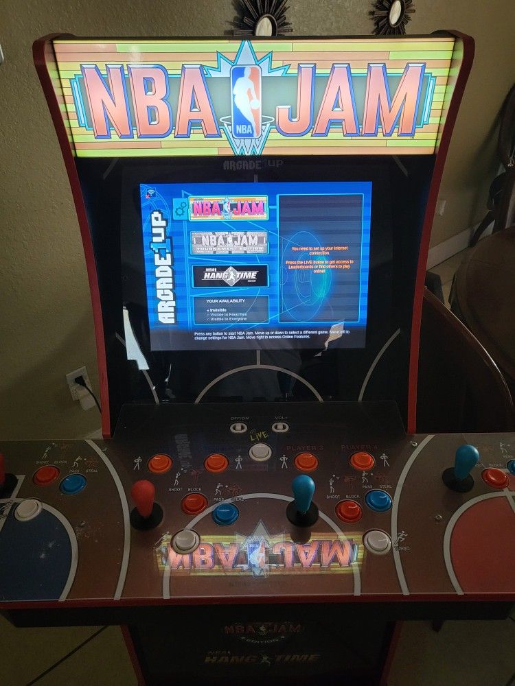 Arcade1Up NBA JAM Tournament Edition Arcade Game