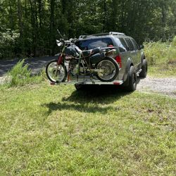Motorcycle hitch Carrier