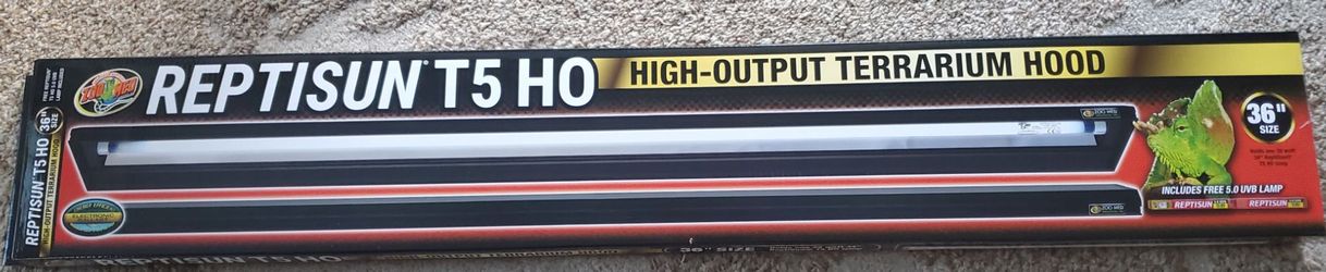 Reptisun T5 HO 36" Hood and Bulb