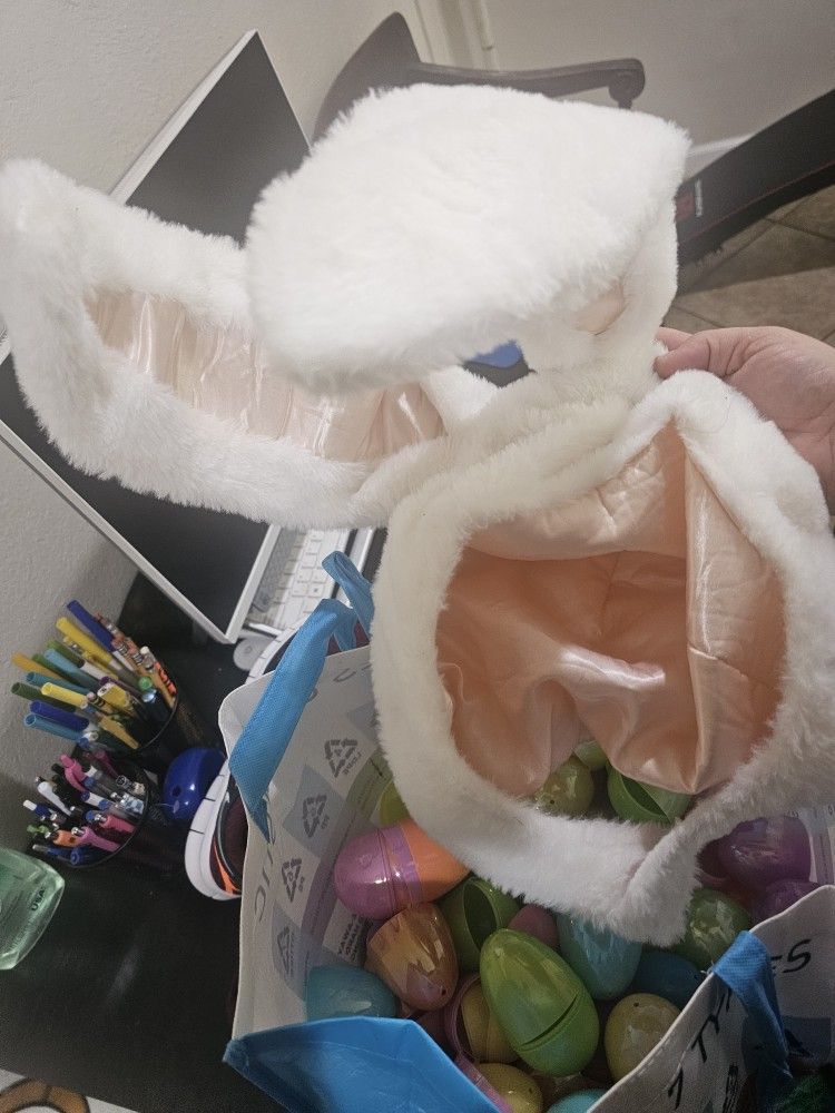 Easter Bunny Ears And Eggs 