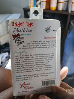 Naughty Christmas  Dice