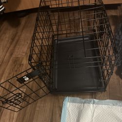 Puppy Cage, Nike Shoes And Mickey Carseat 