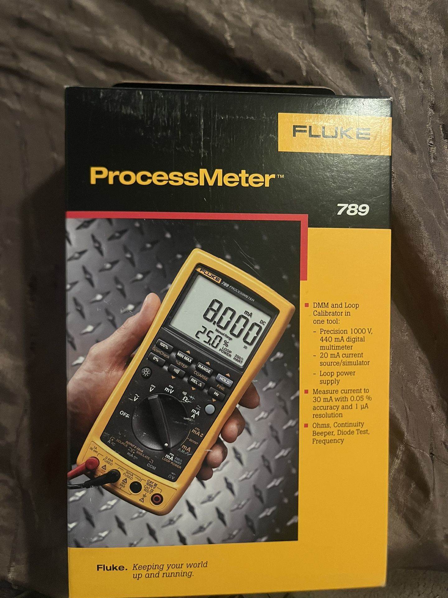 4 Fluke 789 ProcessMeter – Industrial Multimeter & Loop Calibrator
