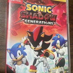 Nintendo Switch Sonic x Shadow Generations Day One Edition