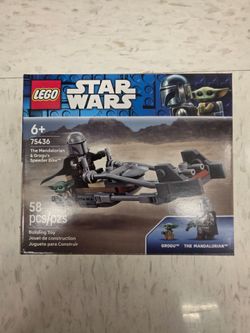 LEGO Star Wars The Mandalorian & Grogu's Speeder Bike 75436