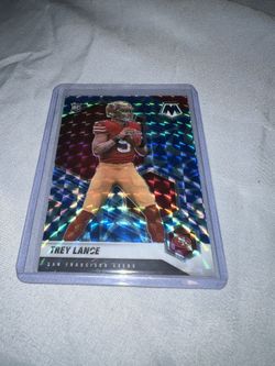 2021 Mosaic NFL Trey Lance Rookie Blue