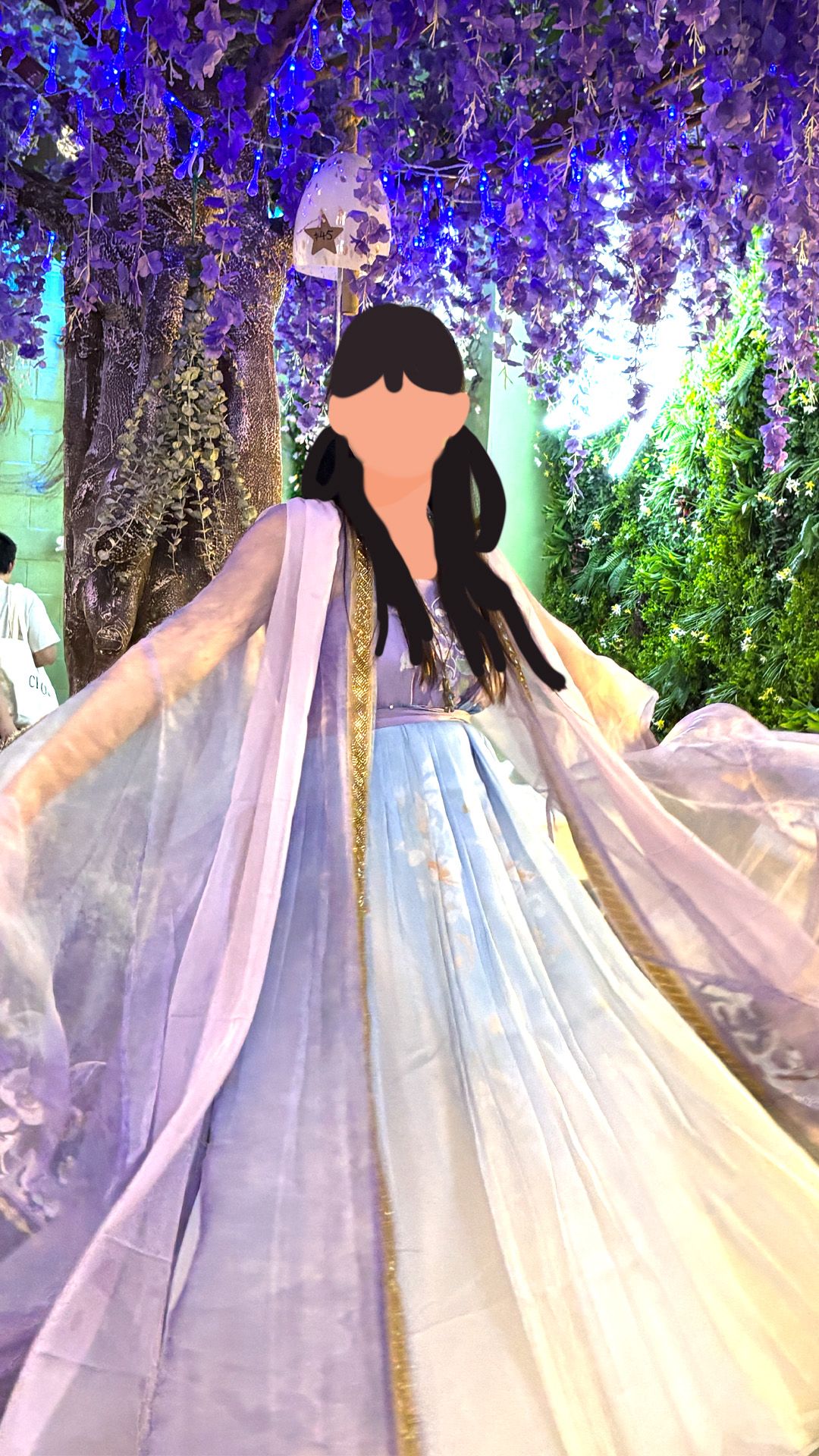 Chinese traditonal dress - purple