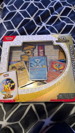 Pokémon 30th Celebration poster Collection Box