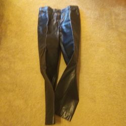 Leather Pants Black