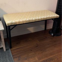 Vintage Steel Bench 