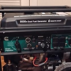 Cummins Duel Portable Generator 