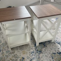 2 End Table , Entry Way Table And Coffee Table