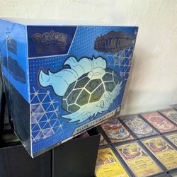 Pokémon Card Collection + Sealed Stellar Crown ETB – CGC Graded Charizard, Vintage, Rare Full Arts