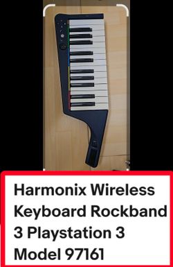 Mad Catz Harmonix Rockband 3 Playstation 3 Wireless Keyboard