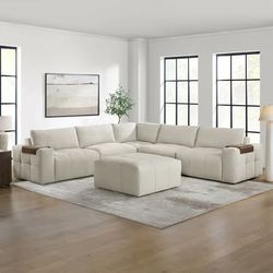 FREE DELIVERY 6-Piece Sectional Couch