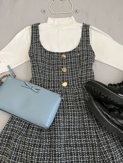 Grey Tweed Dress 🩶