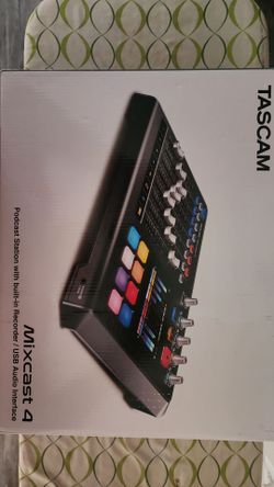 Tascam mixcast 4 Podcast Station